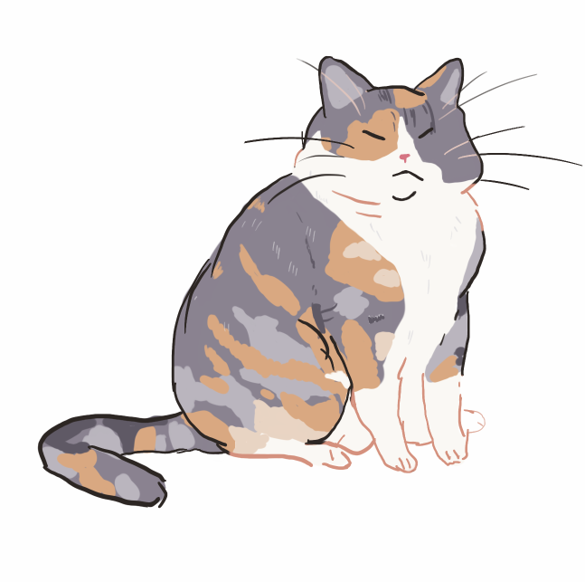 200103 临摹-三花猫.png